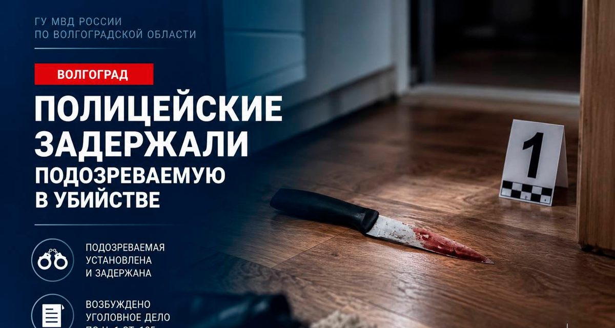 23-летнюю женщину подозревают в убийстве сожителя ножом во время застолья