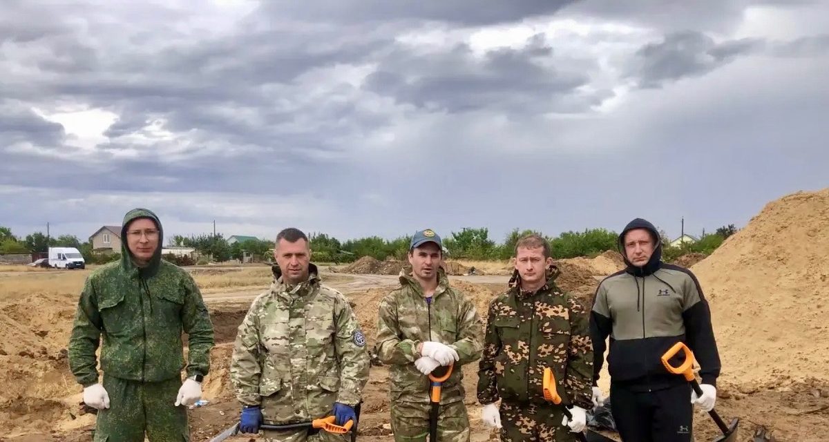 На месте бывшего лагеря «ДУЛАГ 205» нашли останки двух военнослужащих